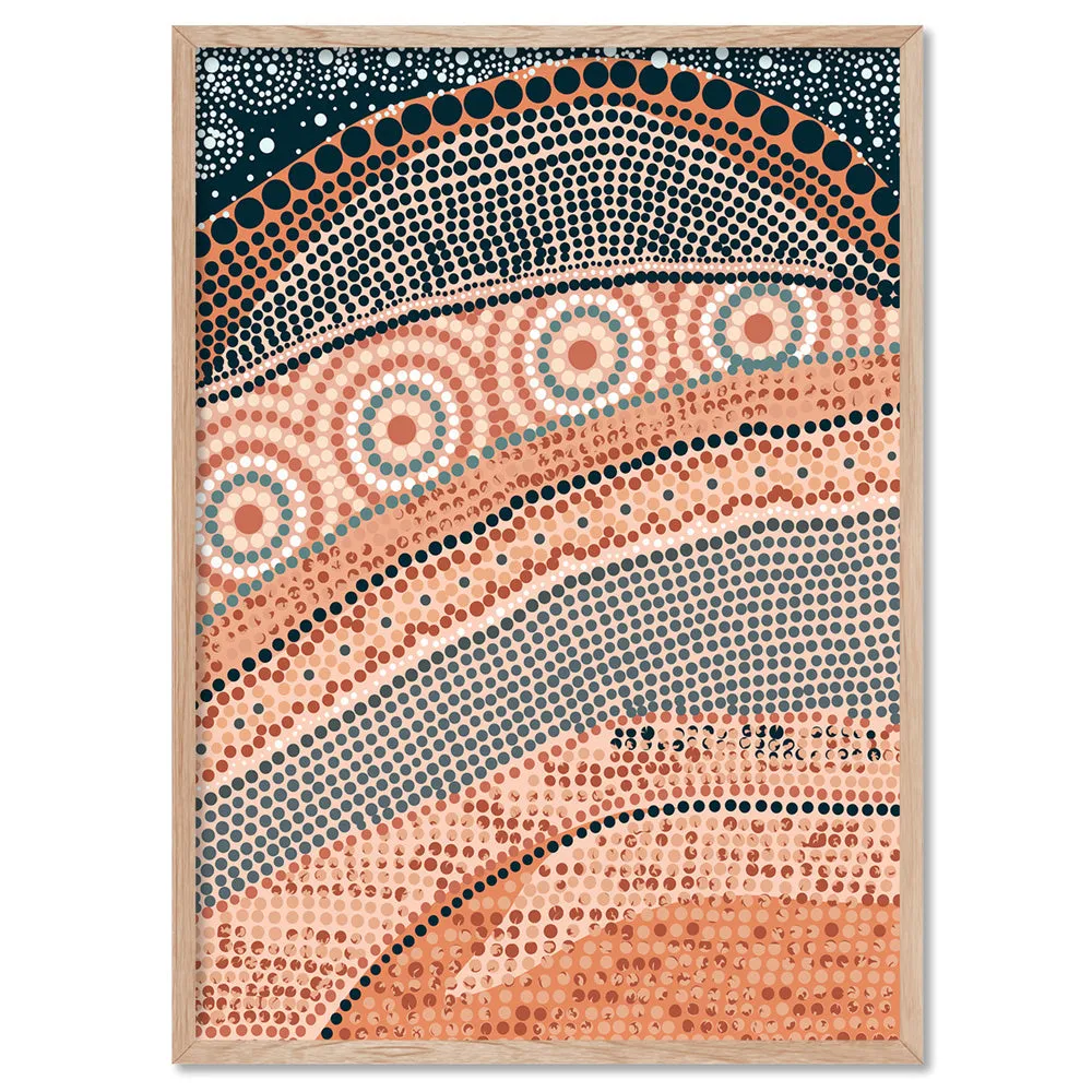 Birrong Star Light II - Art Print by Renee Molineaux