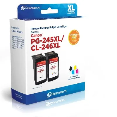 Black/Tricolor XL High Yield Ink Cartridges - Compatible with Canon