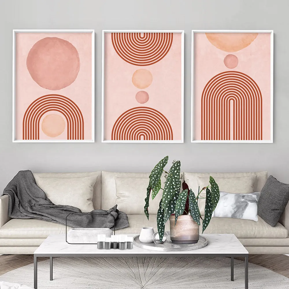 Boho Arches Abstract VI - Art Print