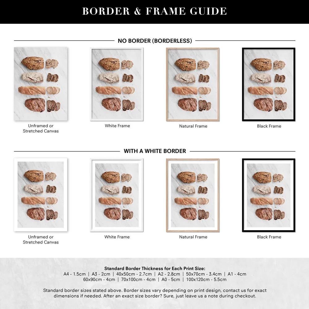 Bread Slices - Art Print