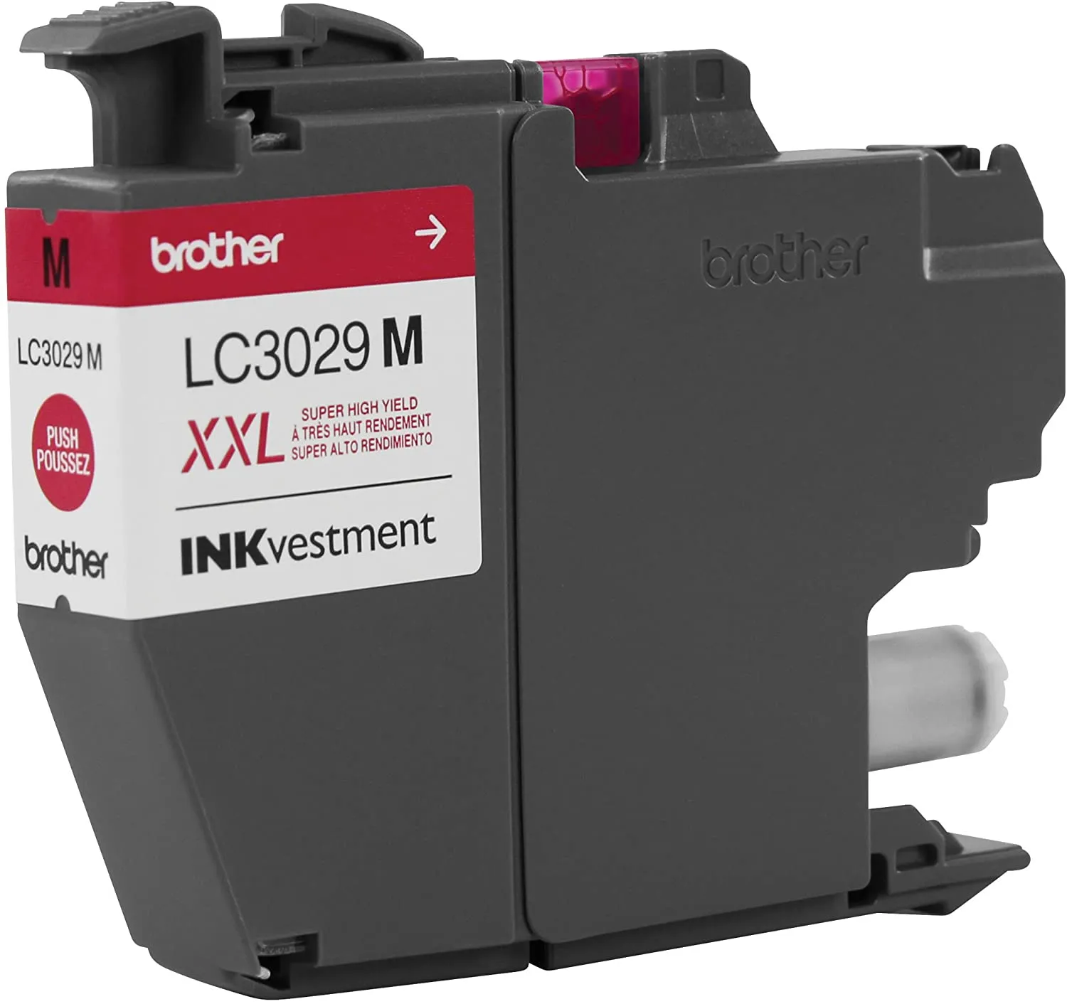 Brother INKvestment Super High-Yield Magenta Ink Cartridge, 1,500 Pages - LC3029M