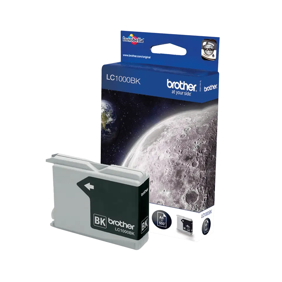 Brother LC1000BK Genuine Inkjet Cartridge - Black | SBRO0445