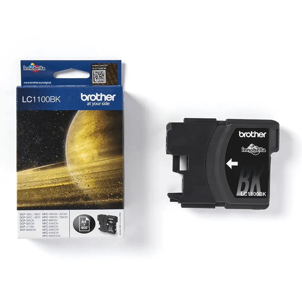 Brother LC1100BK Ink Cartridge - Black | SBRO0012