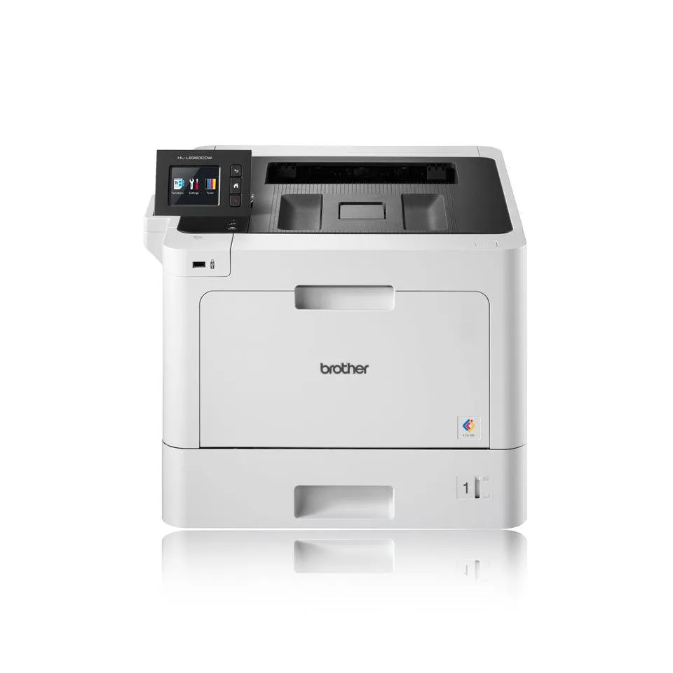 BROTHER Wireless High Speed Colour Laser Printer with 2-Sided Printing and 2.7 Touchscreen Display (HL-L8360CDW)