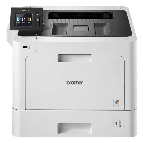BROTHER Wireless High Speed Colour Laser Printer with 2-Sided Printing and 2.7 Touchscreen Display (HL-L8360CDW)