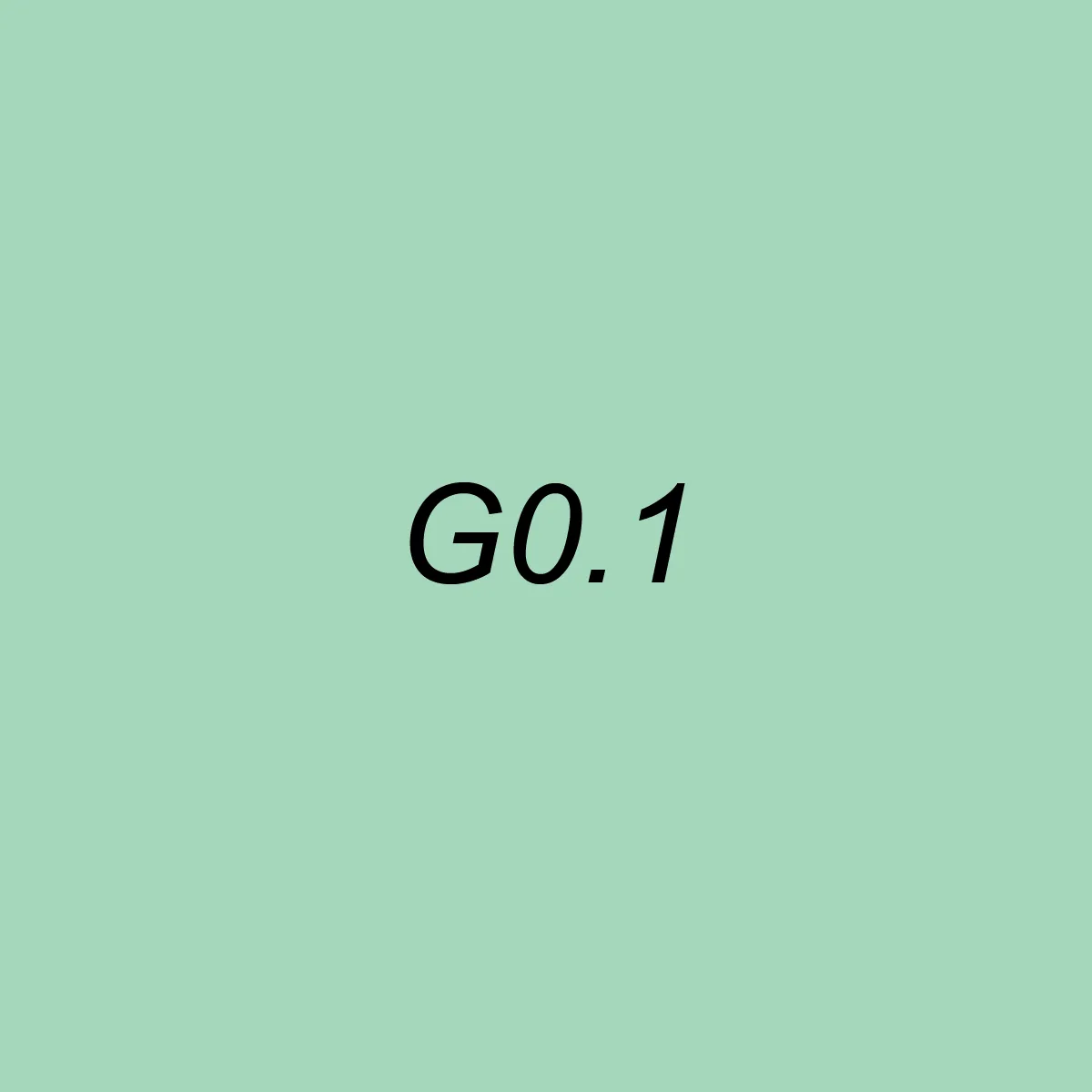 Brush Ink - G0.1 Jadeite Glass