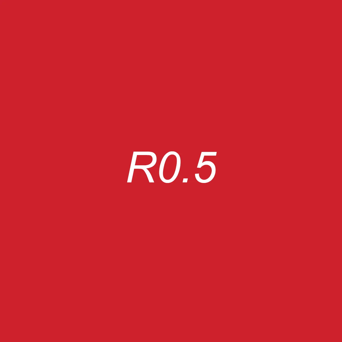 Brush Ink - R0.5 Vermilion