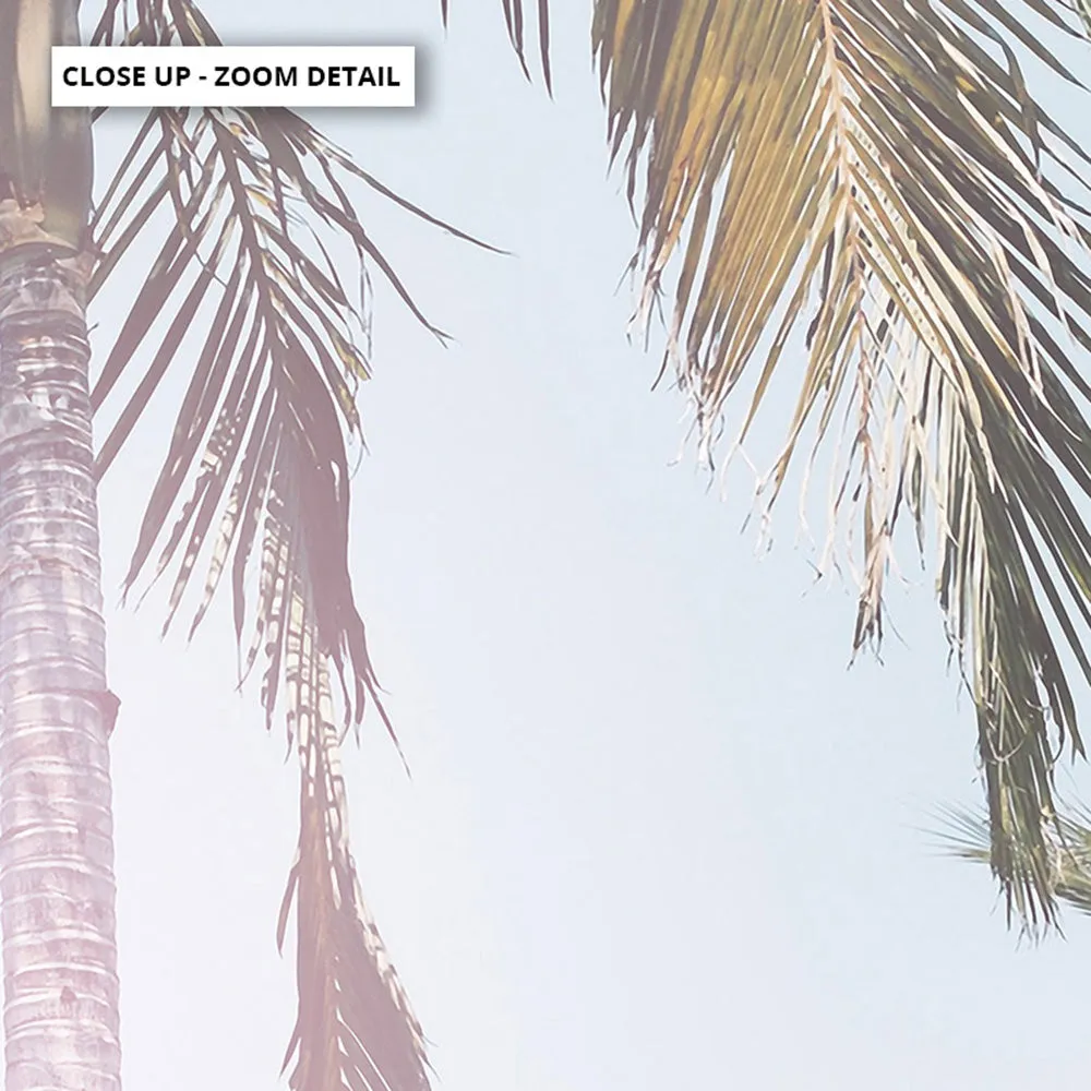 California Pastels / Palm Views - Art Print