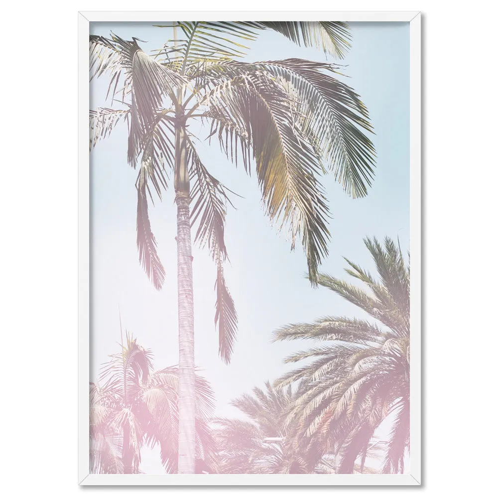 California Pastels / Palm Views - Art Print