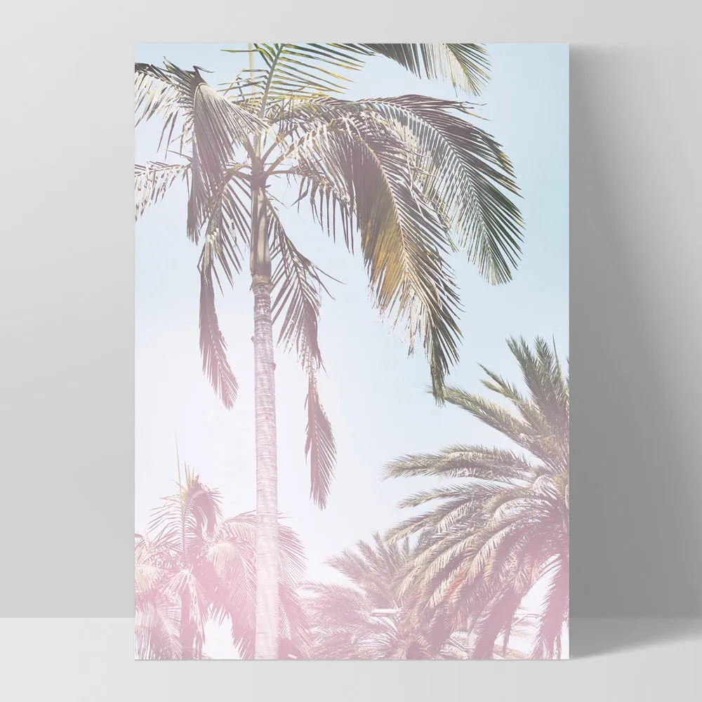 California Pastels / Palm Views - Art Print