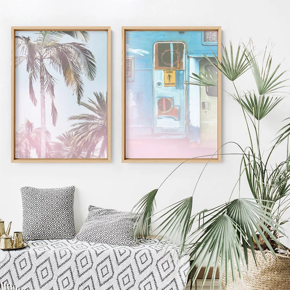 California Pastels / Palm Views - Art Print