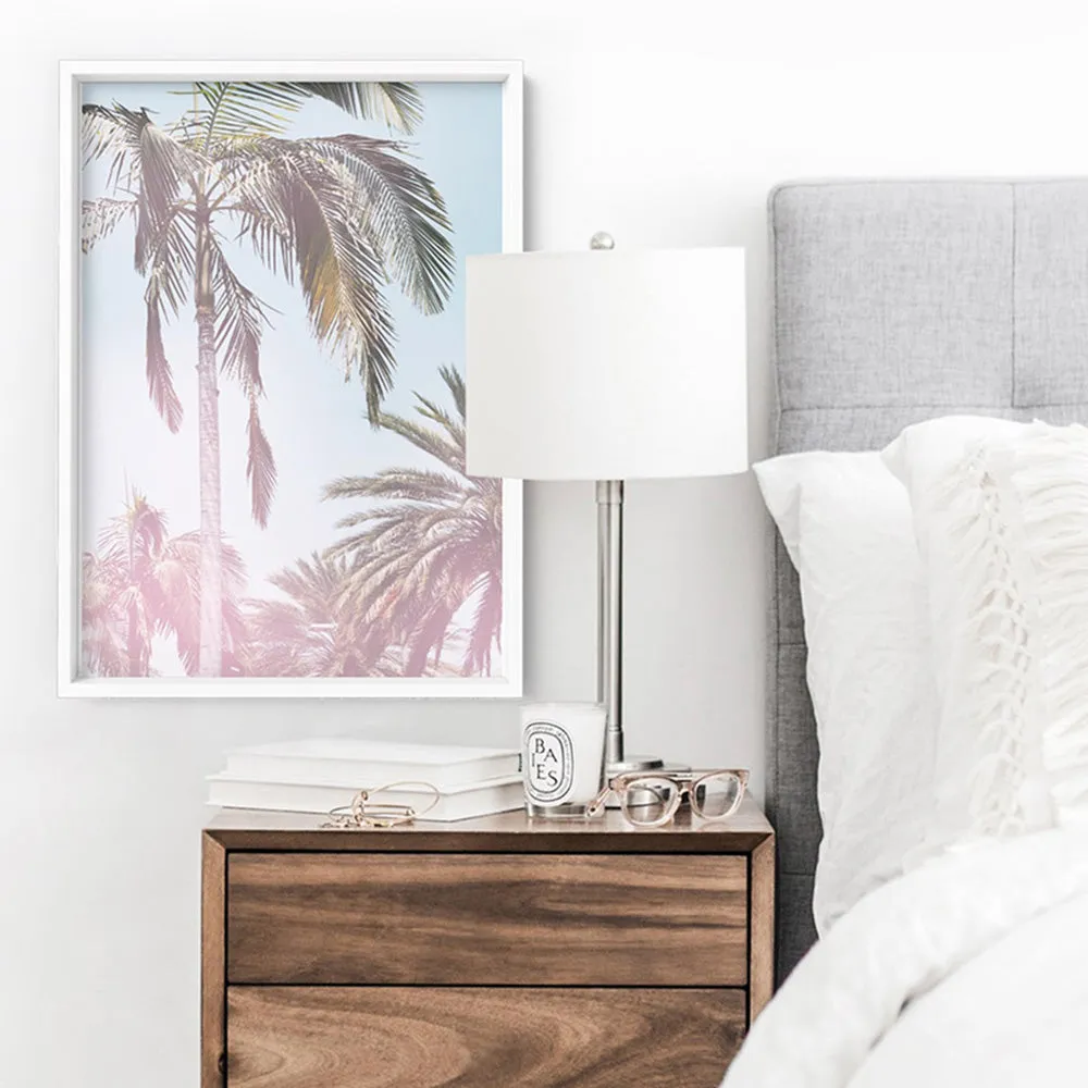 California Pastels / Palm Views - Art Print