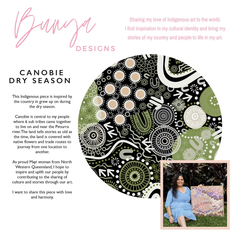 Canobie Dry Season Sage Green I - Art Print by Leah Cummins