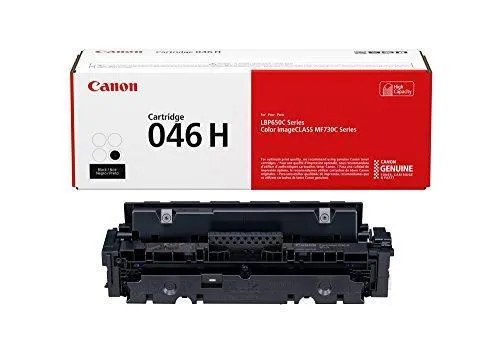 Canon Genuine Toner, Cartridge 046 Black, High Capacity (1254C001), 1 Pack, for Canon Color imageCLASS MF735Cdw, MF733Cdw, MF731Cdw, LBP654Cdw Laser Printers
