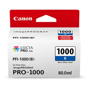 Canon PFI-1000 B LUCIA PRO Blue Ink Tank 80ml