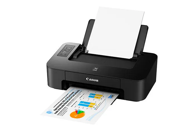 Canon PIXMA TS202 Inkjet Printer, Color Printer, USB Connectivity, Black - 2319C002
