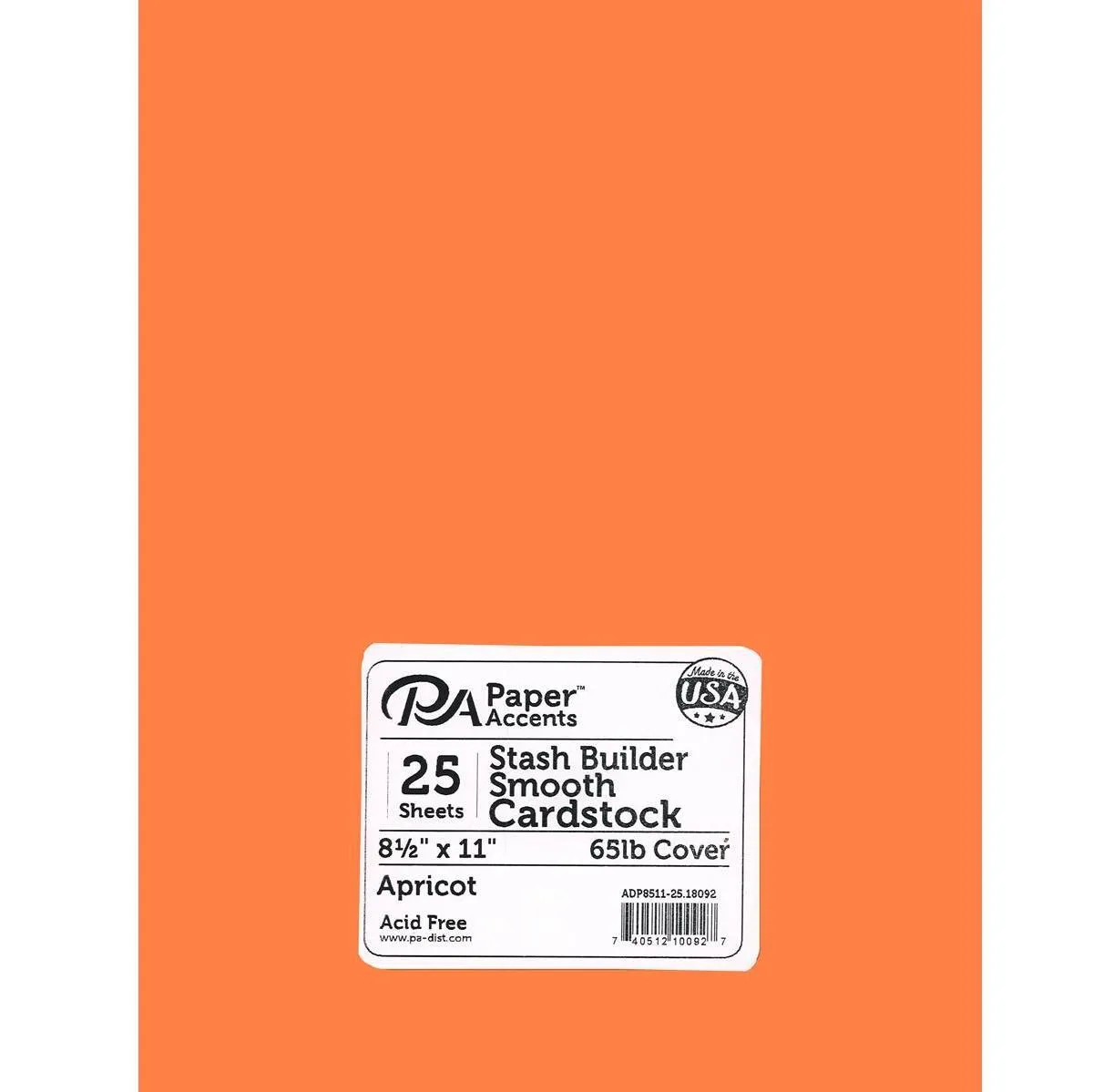 Cardstock 8.5x11" Single Colour 25pks