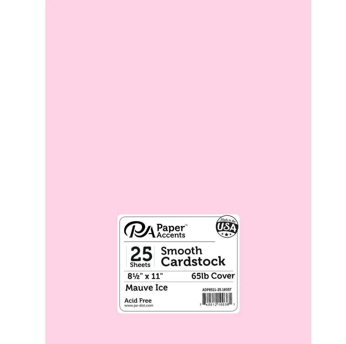 Cardstock 8.5x11" Single Colour 25pks