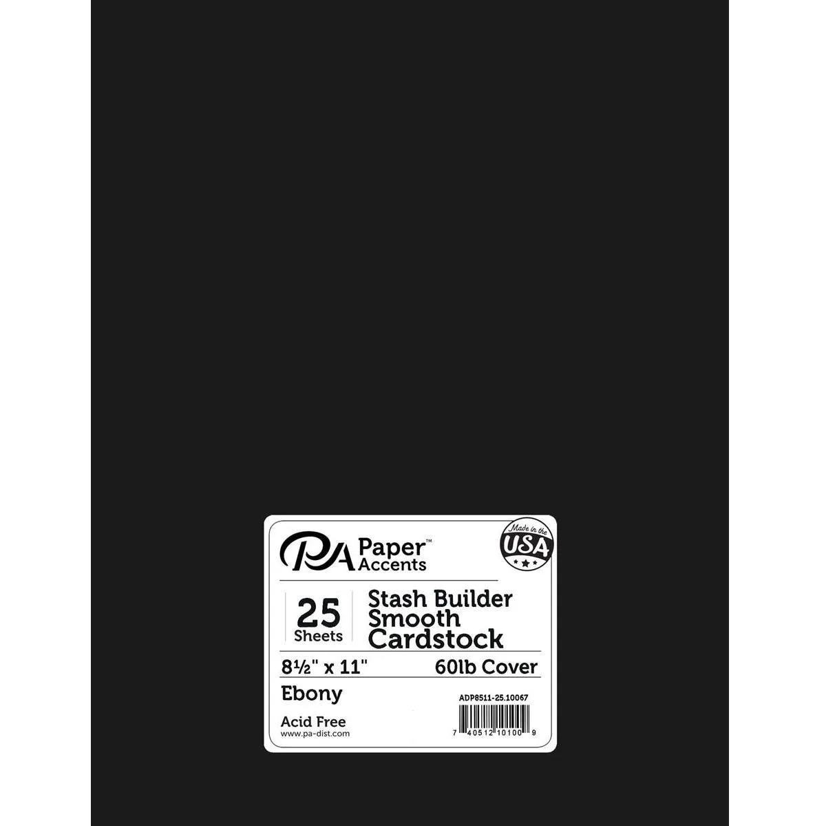 Cardstock 8.5x11" Single Colour 25pks
