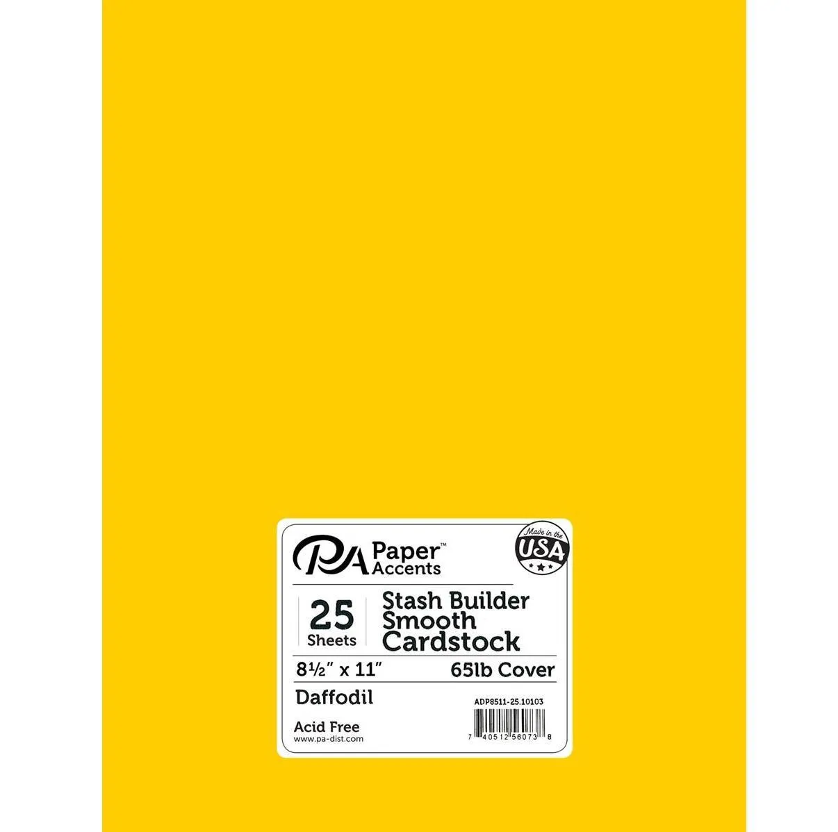 Cardstock 8.5x11" Single Colour 25pks