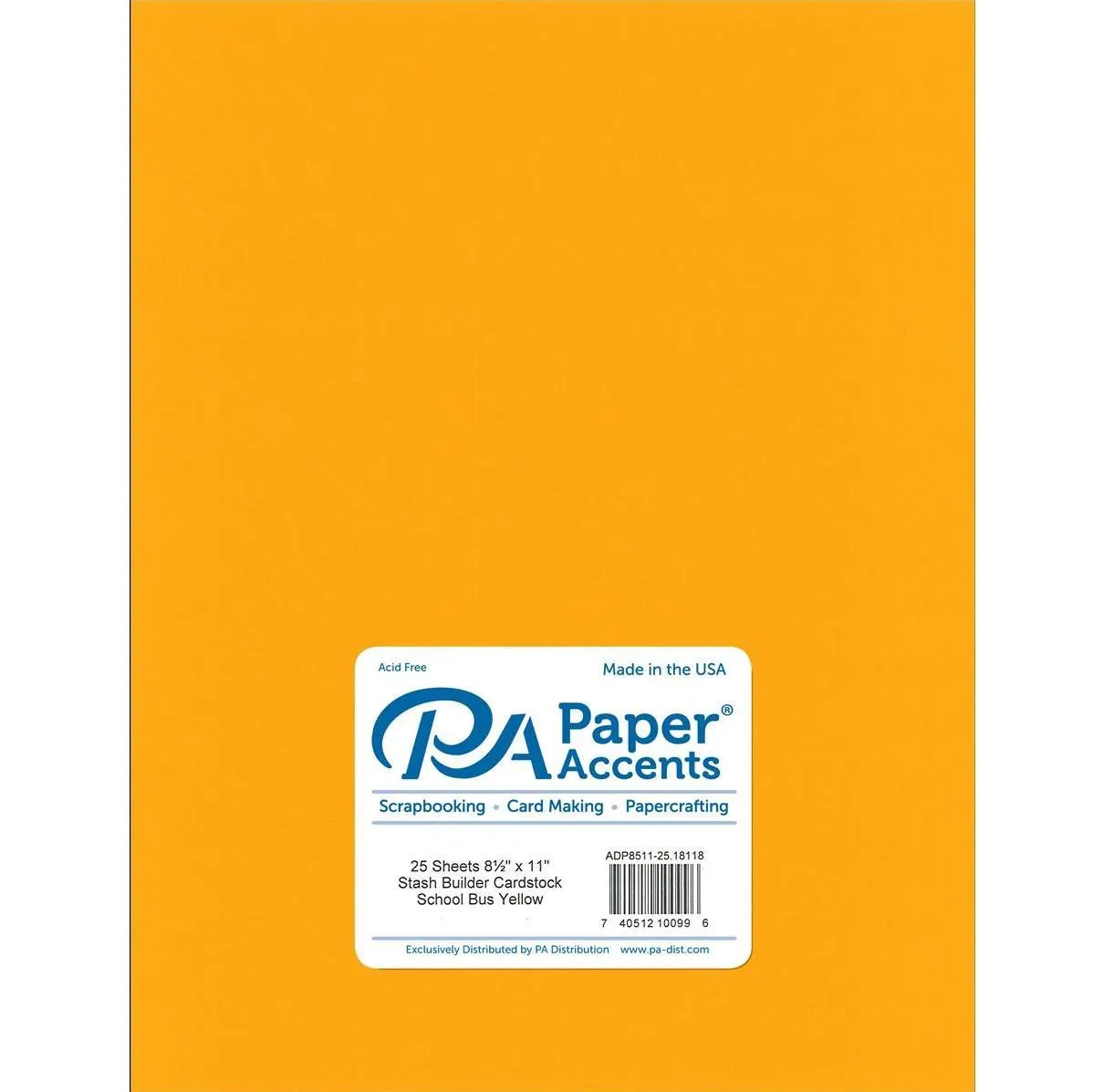 Cardstock 8.5x11" Single Colour 25pks