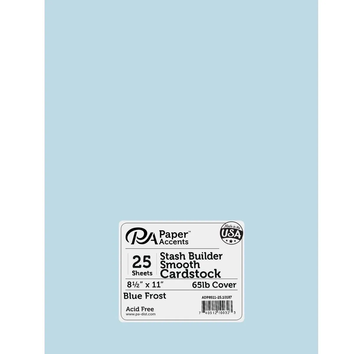 Cardstock 8.5x11" Single Colour 25pks