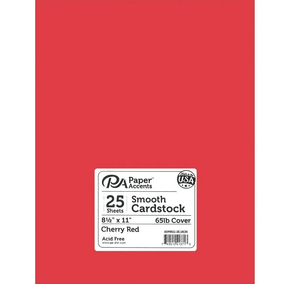 Cardstock 8.5x11" Single Colour 25pks