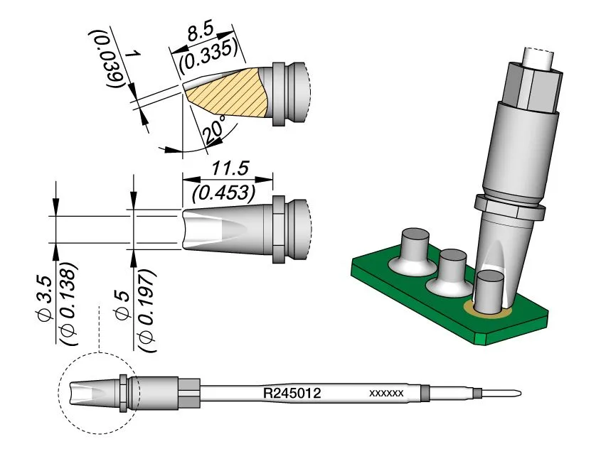 Cart. Pin-Connector Ø 3.5 S1-10PK