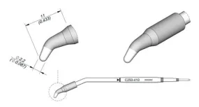 Cartridge Bent Ø 2.2-10PK