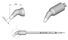 Cartridge Bent Ø 3.5-10PK