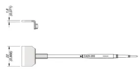 Cartridge Blade 22.0-10PK