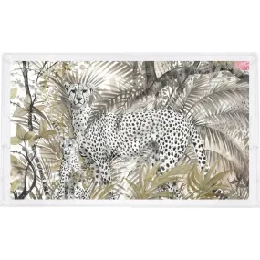 Cheetah XL 22.5 X 14.5 Acrylic Tray