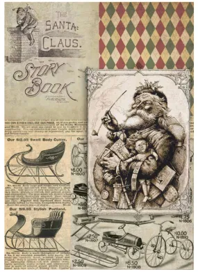 Christmas Santa Story Book