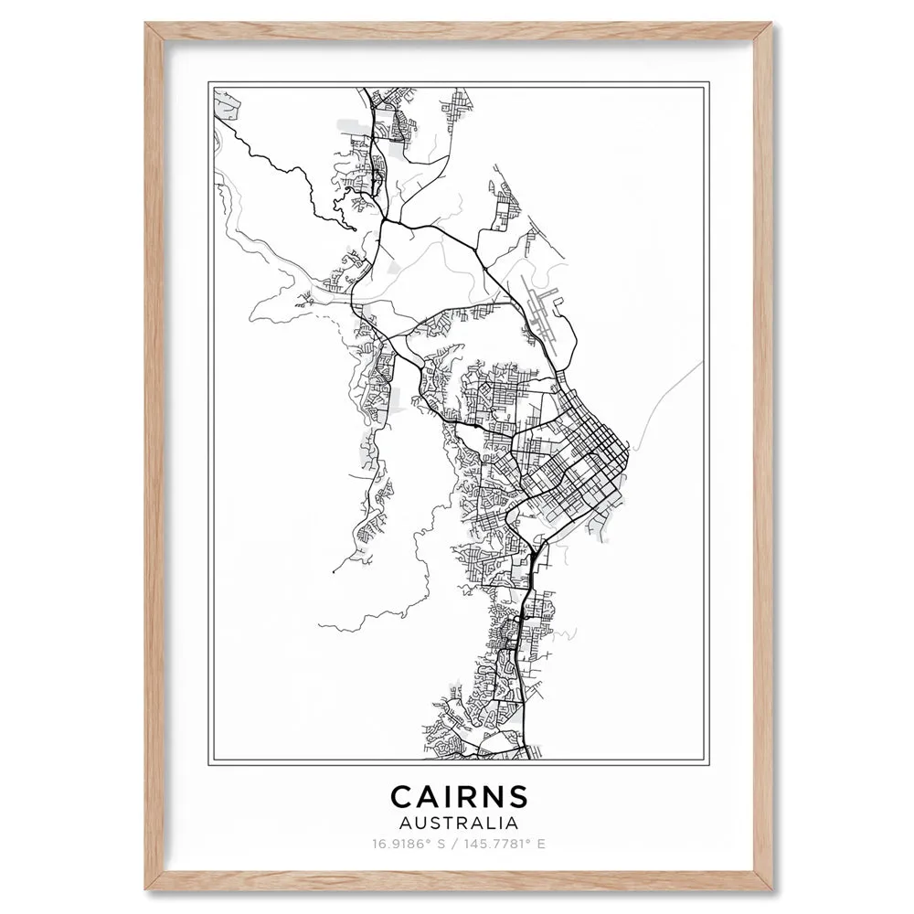 City Map | CAIRNS - Art Print