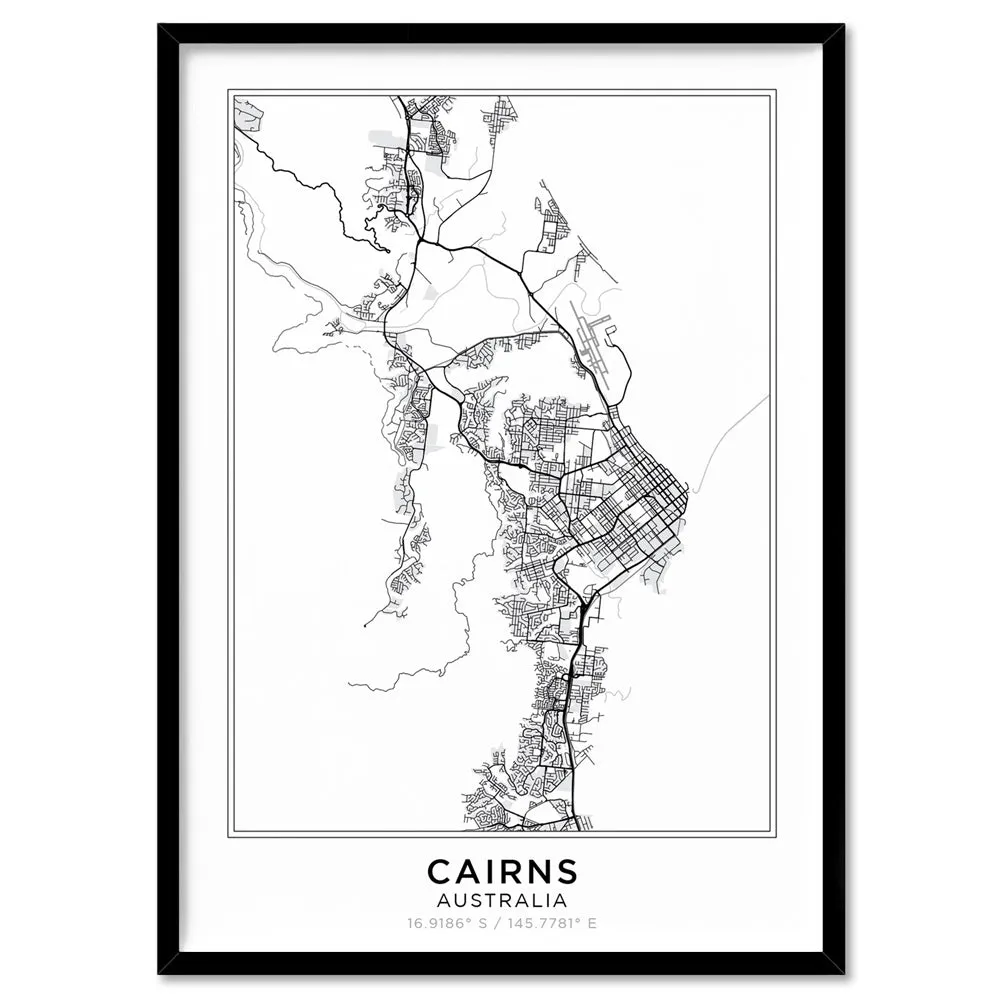 City Map | CAIRNS - Art Print