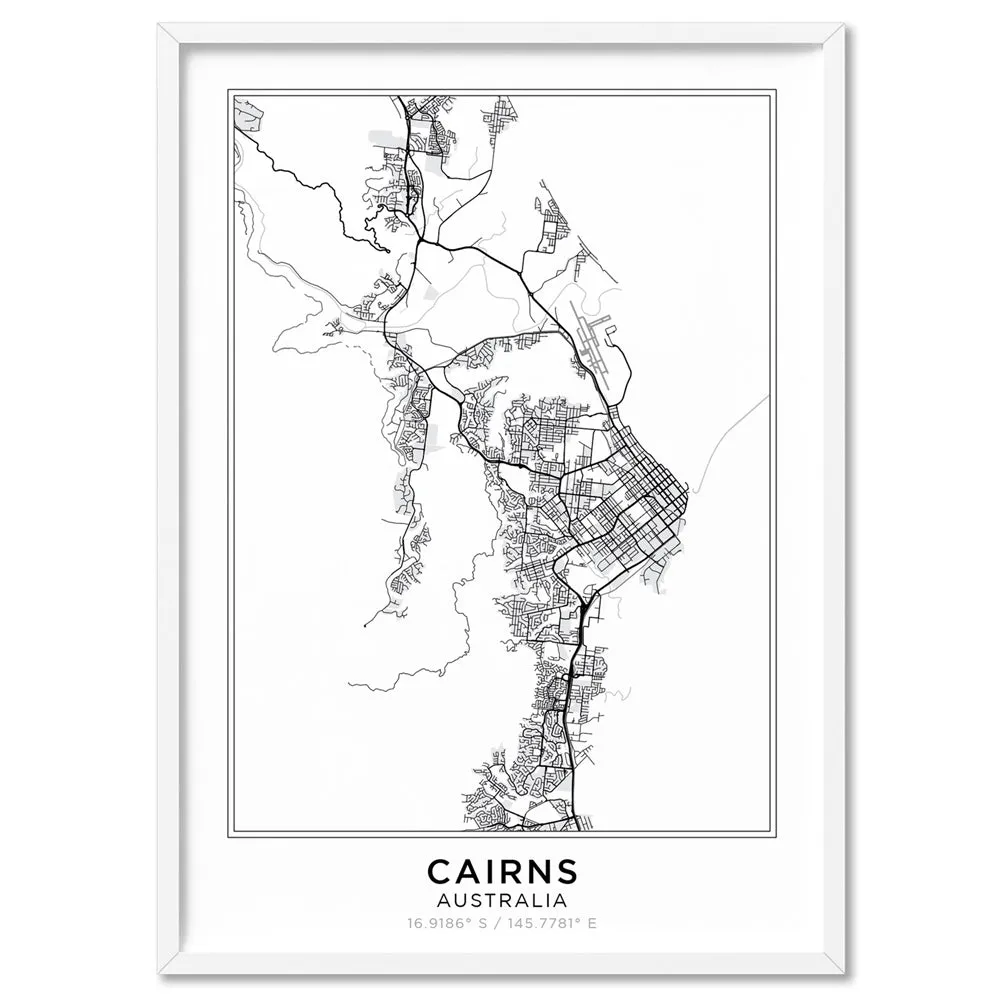City Map | CAIRNS - Art Print