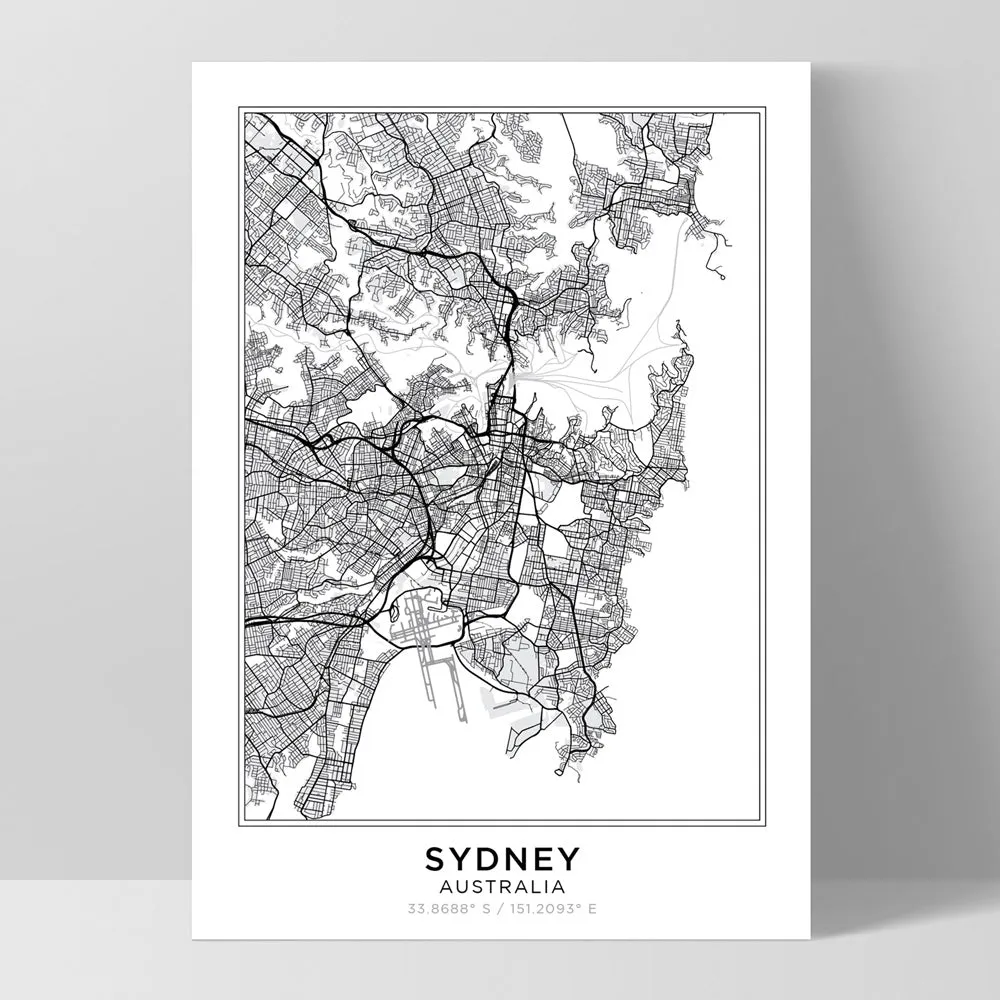 City Map | SYDNEY - Art Print