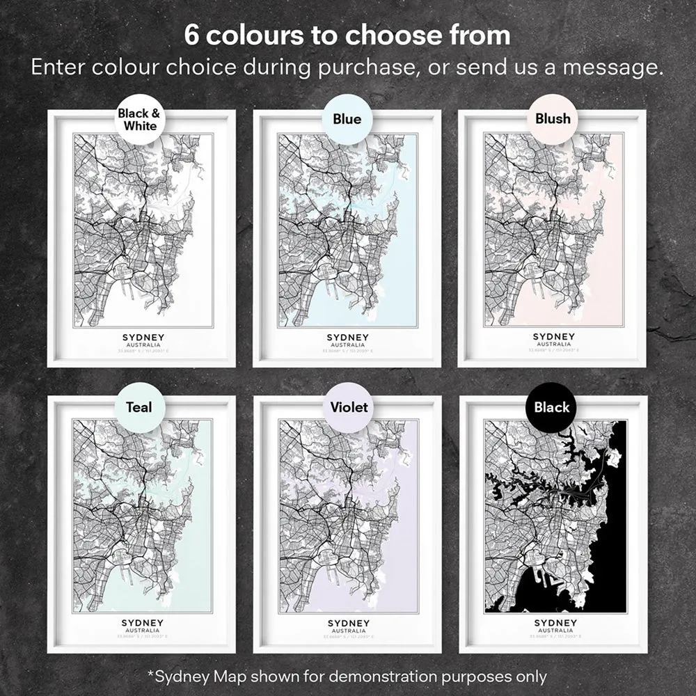 City Map | SYDNEY - Art Print