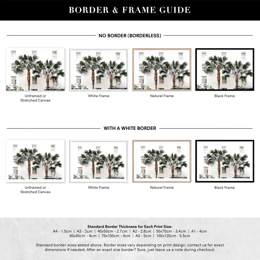 Coastal Palm Resort - Art Print