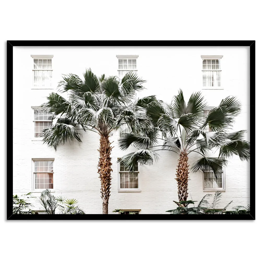 Coastal Palm Resort - Art Print