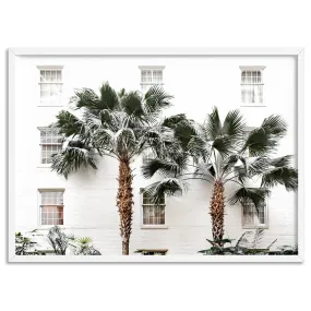 Coastal Palm Resort - Art Print