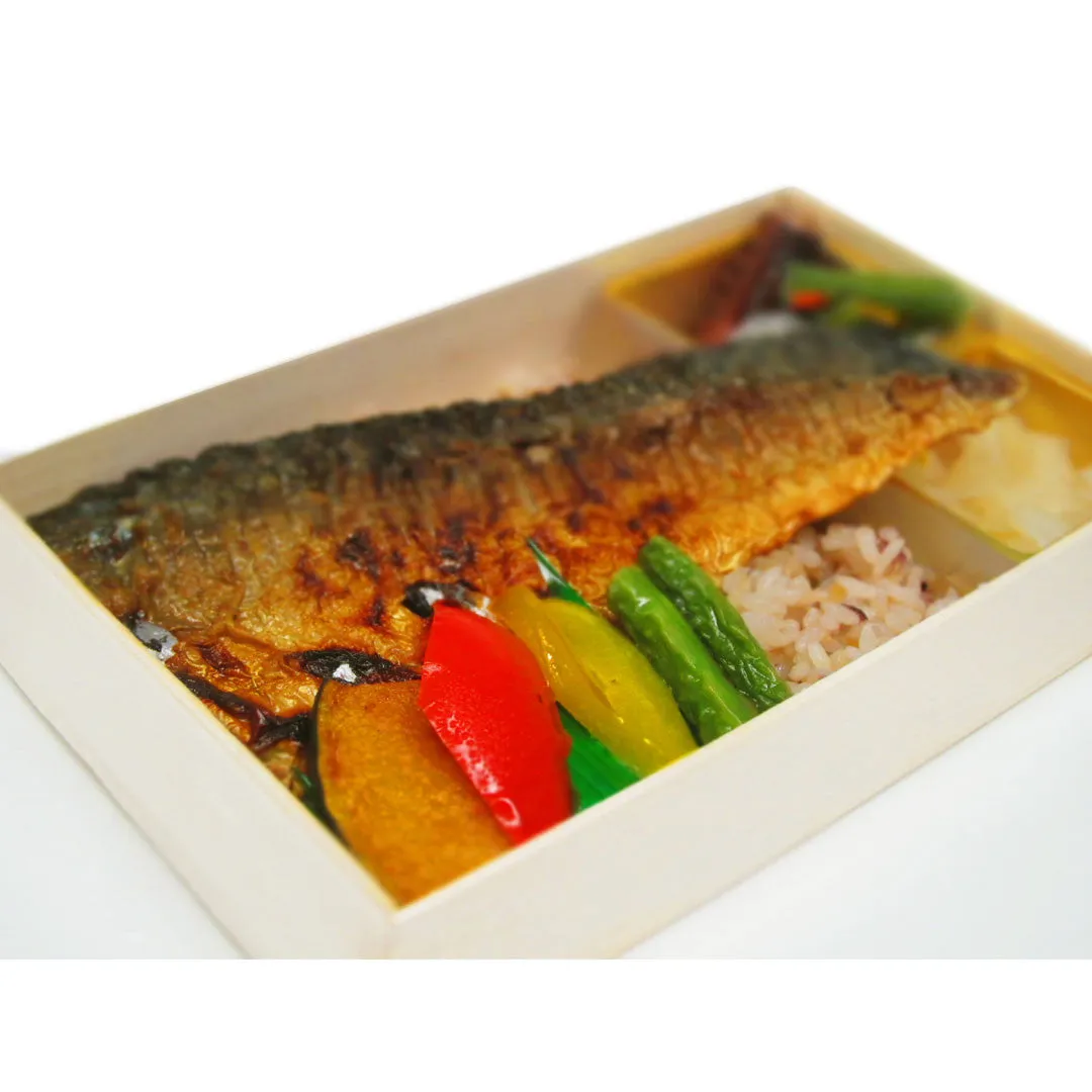 Coco Wooden Rectangular Takeout Bento Box Large Wide 9" x 5.5" (25/pack) - W/ Lid