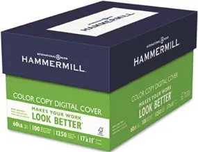 Color Copy Digital Cover Stock' 60 Lbs.' 11 X 17' White' 250 Sheets