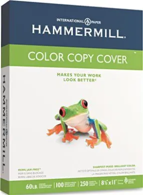 Color Copy Digital Cover Stock' 60 Lbs.' 8-1/2 X 11' White' 250 Sheets
