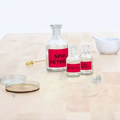 Coloured Labels A4, 105 x 37 mm, Yellow, Permanent Adhesion (4256)