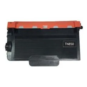 Compatible Brother TN850 High Yield Black Toner Cartridge, 8,000 Pages