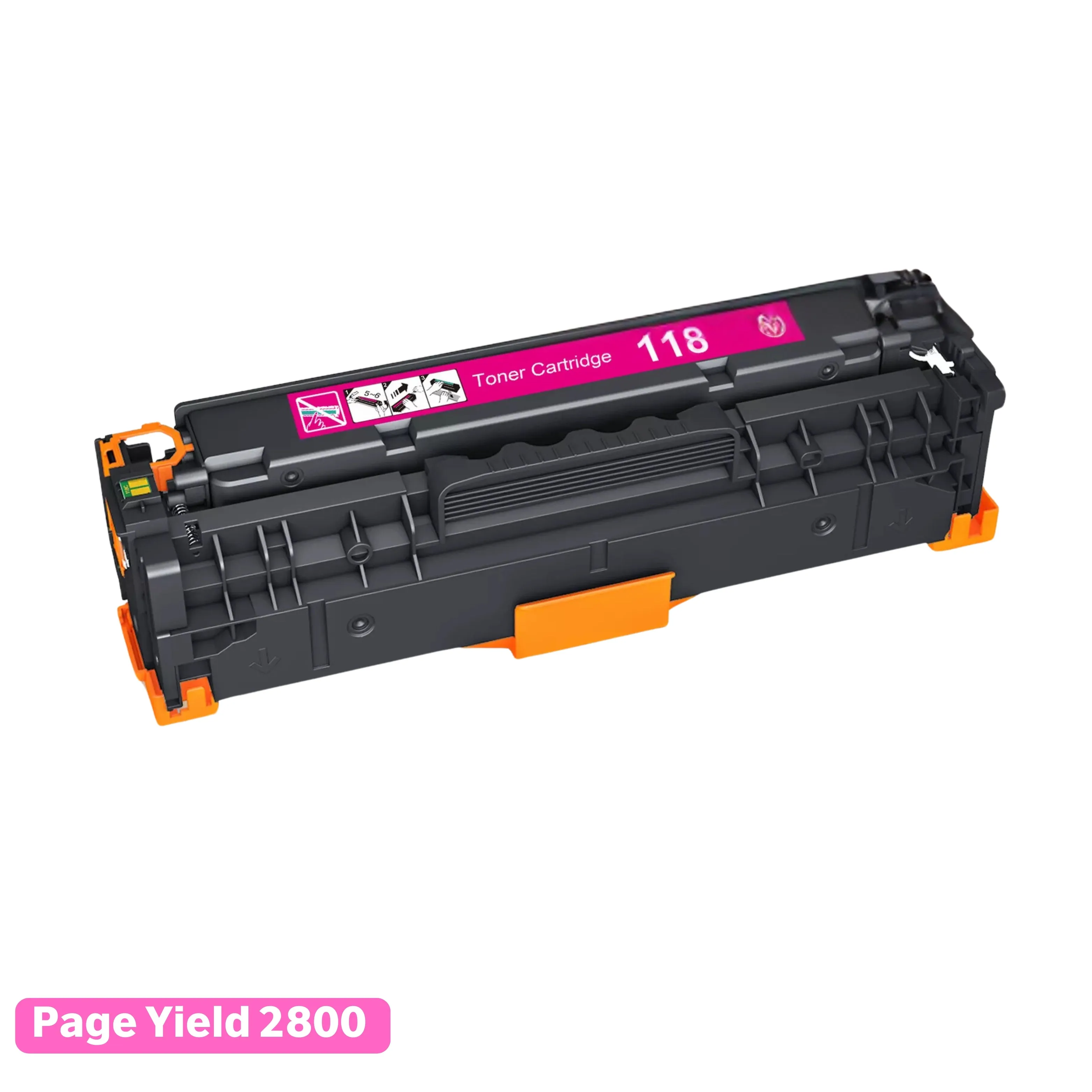 Compatible Canon 118 CRG118 3 Pack (Cyan Magenta Yellow) Toner For imageCLASS Series