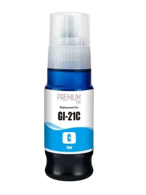Compatible Canon GI-21 4537C001 Ink Bottle Cyan 7.7K 70ml