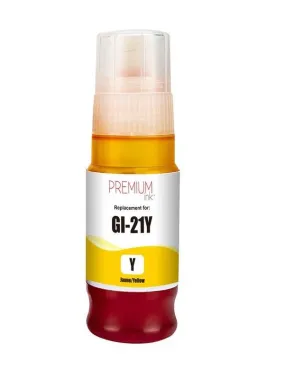 Compatible Canon GI-21 4539C001 Ink Bottle Yellow 7.7K 70ml