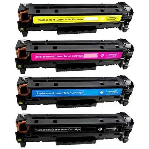 Compatible HP 202X Toner Cartridges Set Of 4 Colors (CF500X-503X) HP Toner Color LaserJet Pro M281fdw M281cdw M254dw